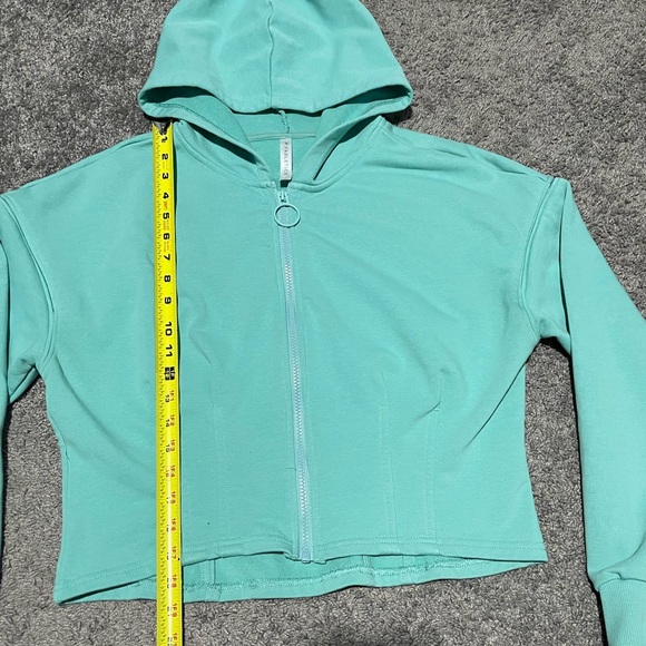 Fabletics Aqua Zip-Up Hoodie - Picture 2 of 7